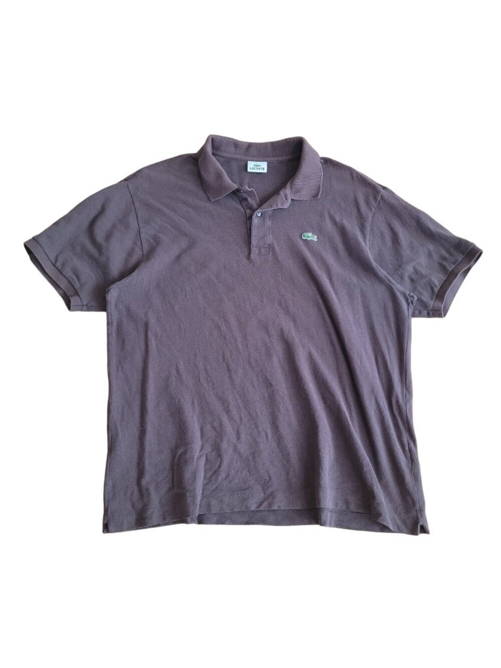LACOSTE Brown Vintage Golf Polo Shirt 90s Streetwear Top 6